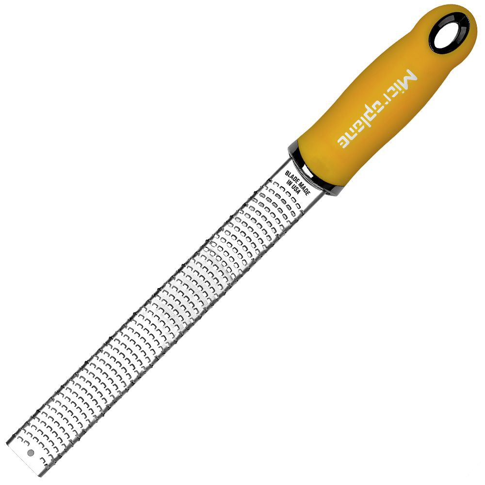 Microplane Nerezové strúhadlo Premium Classic Zester, horčicová 46623