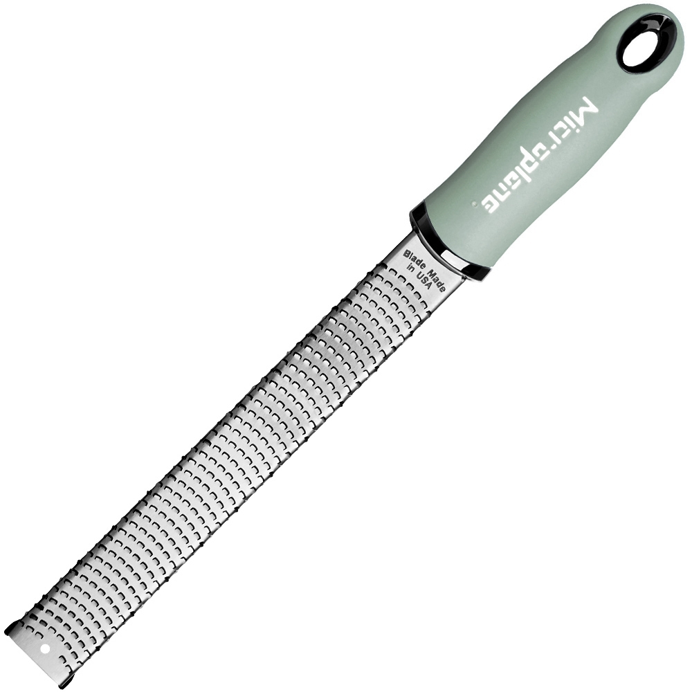 Microplane Nerezové strúhadlo Premium Classic Zester, šedozelená 46723