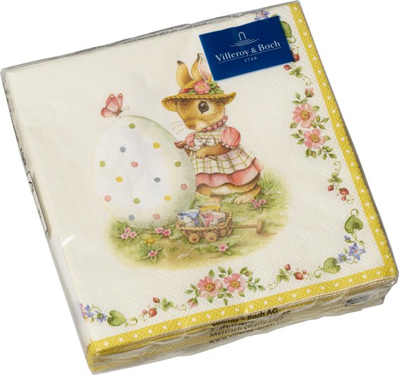 Villeroy & Boch Easter Accessoires obrúsky Bunny Child, 25 x 25 cm 35-9072-0030
