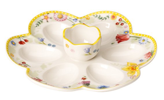 Villeroy & Boch Spring Awakening servírovací tanier na vajcia, Ø 20 cm 14-8638-3590